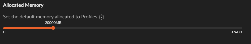 Allocating RAM in CurseForge