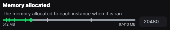 Allocating RAM in Modrinth App
