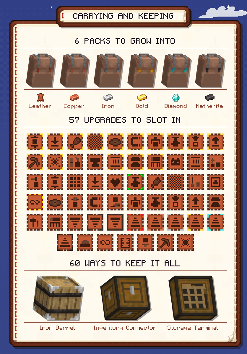 Panel 18: Backpacks